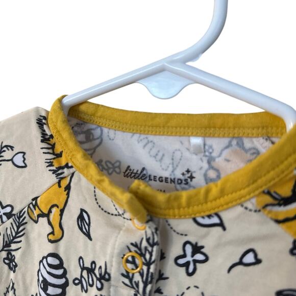 Little Legends Winnie the Pooh Shortie, 3-6 mo - Picture 2 of 2